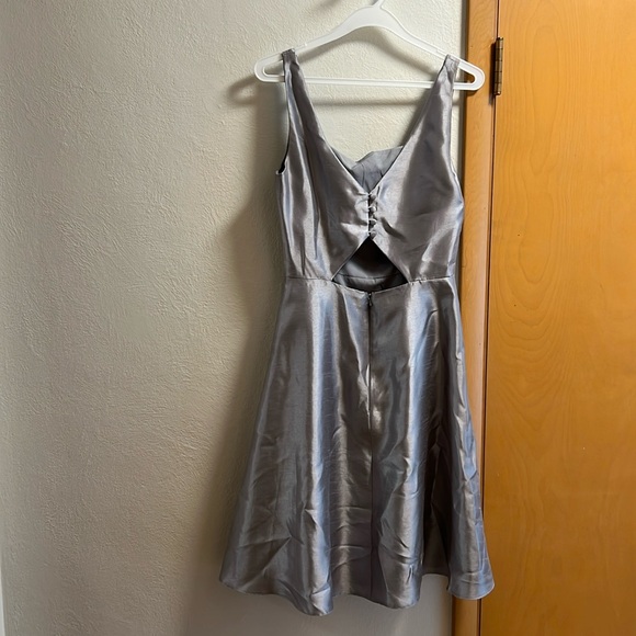 Silver bridesmaid dress - Picture 4 of 6